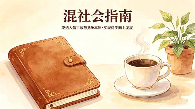 <span style='color:#078a00'>付费文章：混社会指南，吃透人情世故与竞争本质，实现稳步向上发展</span>