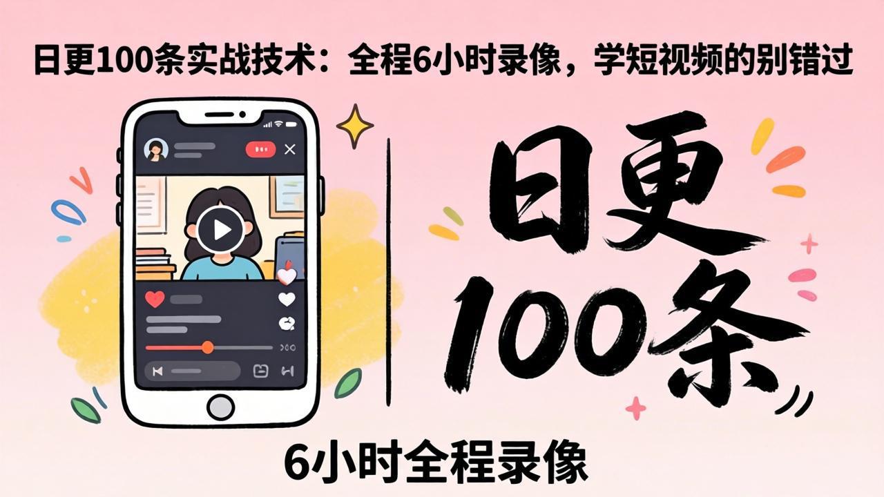 <span style='color:#078a00'>某工作坊东莞2026年4月12线下课:日更100条实战:全程6小时录像,学短视频的别错过</span>