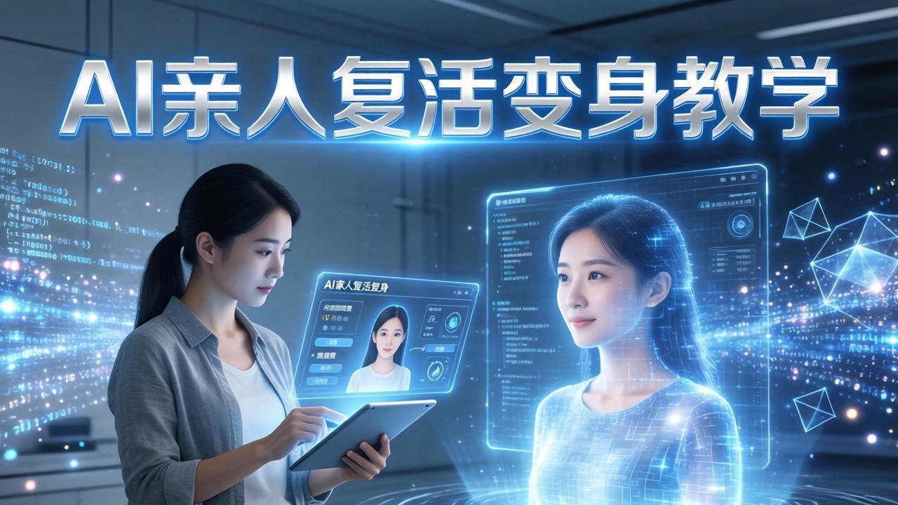 <span style='color:#ff0000'>AI亲人复活变身教学，最近超级火爆的项目，涨粉超级快，私域引流代做服务，收徒等</span>