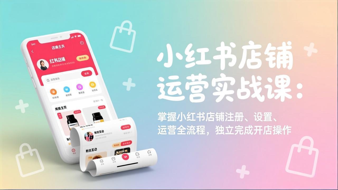 <span style='color:#001aff'>小红书店铺运营实战课:掌握小红书店铺注册、设置、运营全流程,独立完成开店操作</span>