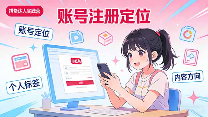 <span style='color:#001aff'>小红书带货达人实战营:账号注册定位、内容创作、选品策略、带货技巧、流量运营等</span>