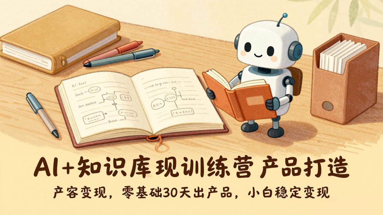 <span style='color:#bd7800'>AI+知识库变现训练营,产品打造、内容创作、全平台变现,零基础30天出产品,小白稳定变现</span>