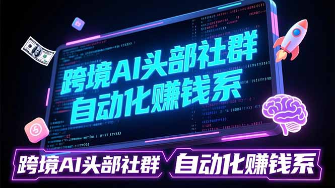 <span style='color:#a100e0'>跨境AI头部社群前沿精选:聚焦可落地的AI实战经验,快速构建你的自动化赚钱系</span>