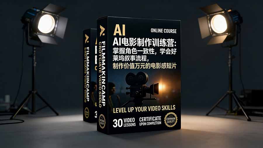 <span style='color:#a100e0'>AI电影制作训练营：掌握角色一致性，学会好莱坞叙事流程，制作价值万元的电影感短片</span>