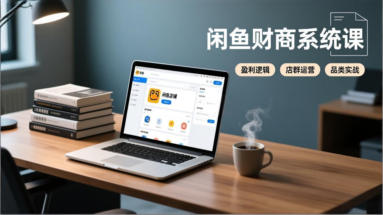 <span style='color:#ff0000'>闲鱼财商系统课：从盈利逻辑、店群运营到品类实战，实现稳定月入过万</span>