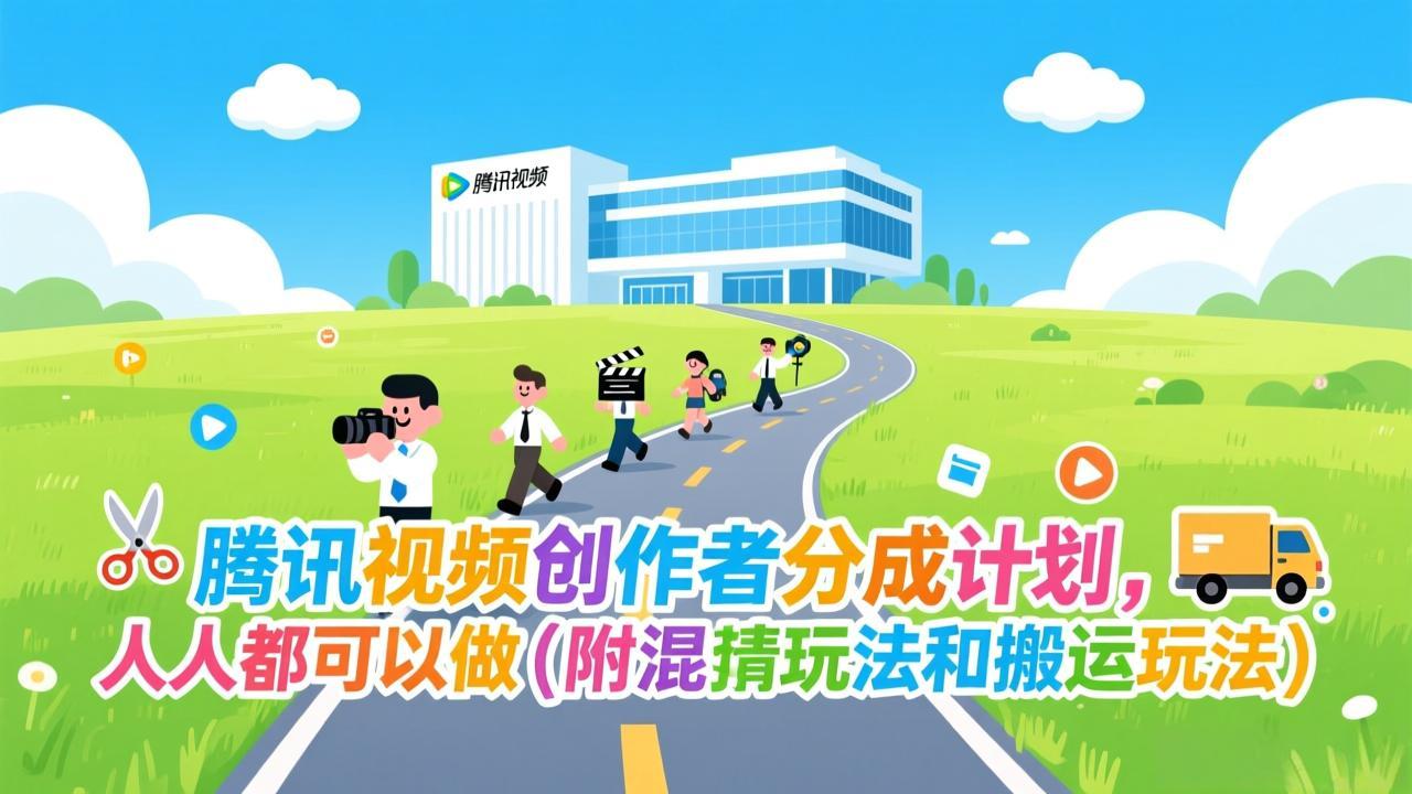 <span style='color:#a100e0'>腾讯视频创作者分成计划，人人都可以做（附混剪玩法和搬运玩法</span>