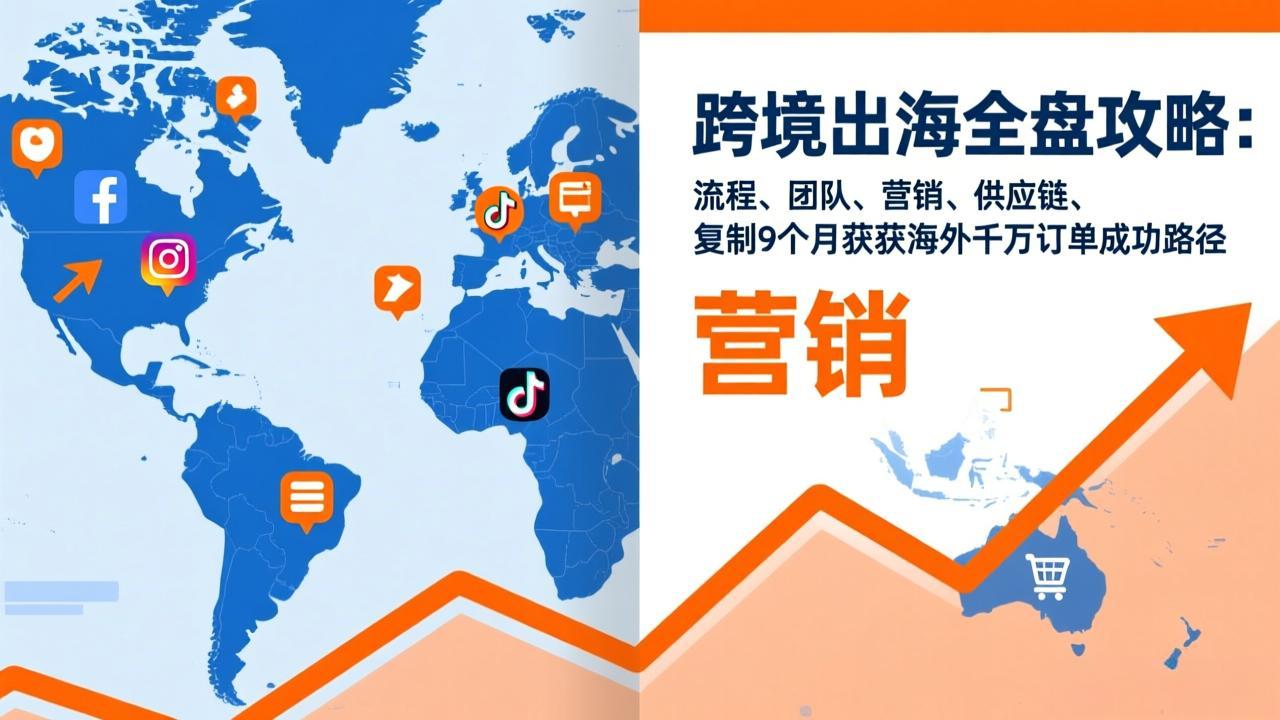 <span style='color:#001aff'>跨境出海全盘攻略：流程，团队，营销，供应链，复制9个月斩获海外千万订单成功路径</span>