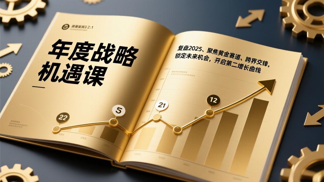 <span style='color:#001aff'>年度战略机遇课，复盘2025、聚焦黄金赛道、跨界交锋，锁定未来机会，开启第二增长曲线</span>
