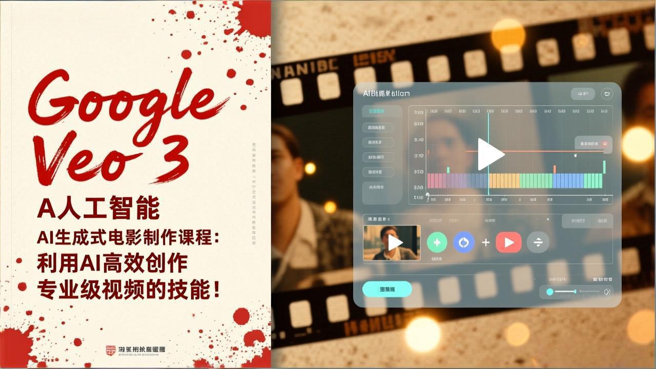 <span style='color:#ff0000'>Google Veo 3人工智能AI生成式电影制作课程：利用AI高效创作专业级视频的技能</span>