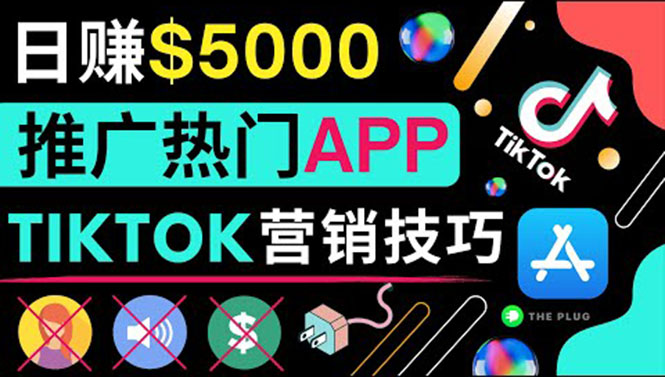 (3486期)无需露脸,无需录音,无需投资,TIKTOK上传短视频,最高日入5000美元