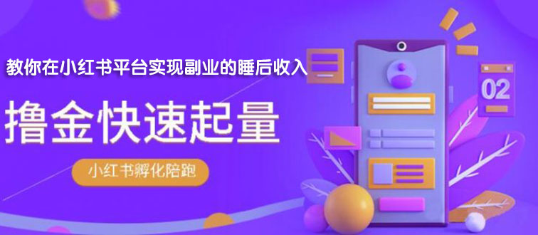 (1811期)勇哥·小红书撸金快速起量陪跑孵化营,教你在小红书平台实现副业的睡后收入