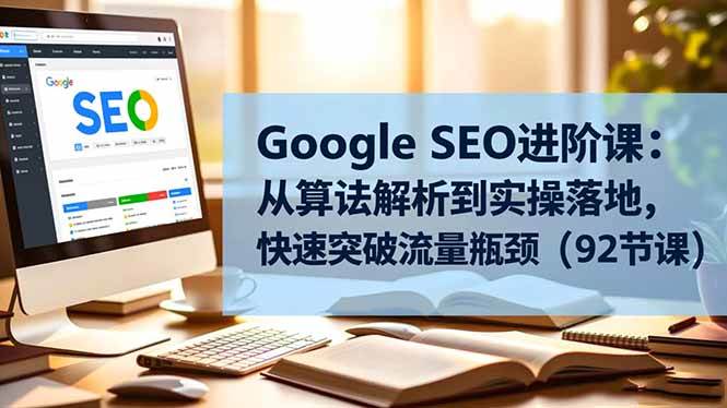 (16576期)Google SEO进阶课:从算法解析到实操落地,快速突破流量瓶颈(92节课) (16576期)Google SEO进阶课:从算法解析到实操落地,快速突破流量瓶颈(92节课)
