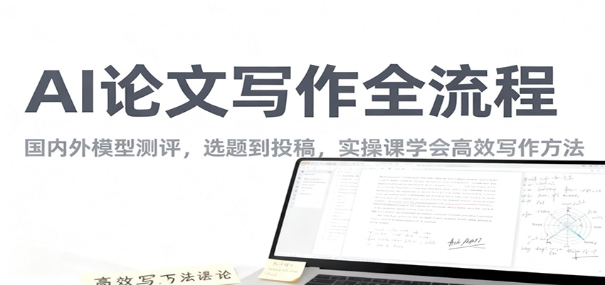 (1229期)AI论文高效写作指南:从选题构思到投稿发表,主流模型测评与实操方法解析