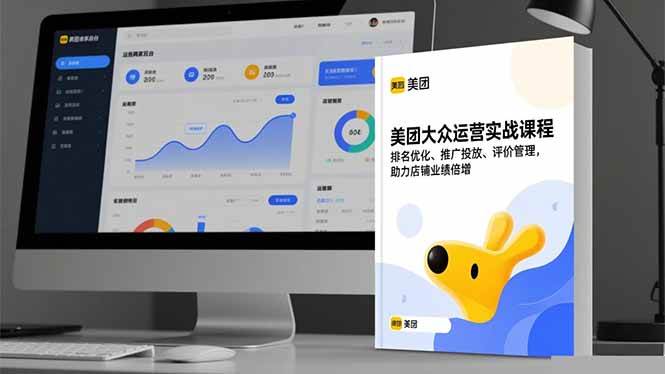 （1318期）美团大众店铺运营实战指南：排名优化与推广投放策略，高效管理评价提升业绩