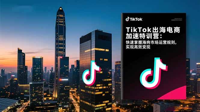 （1342期）TikTok出海电商运营指南：解析海外市场核心规则，助力企业高效拓展全球业务