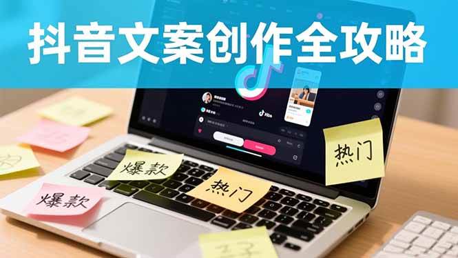 （1355期）抖音文案创作实用指南：九大标题技巧解析，百套模板灵活运用，助力内容创作进阶