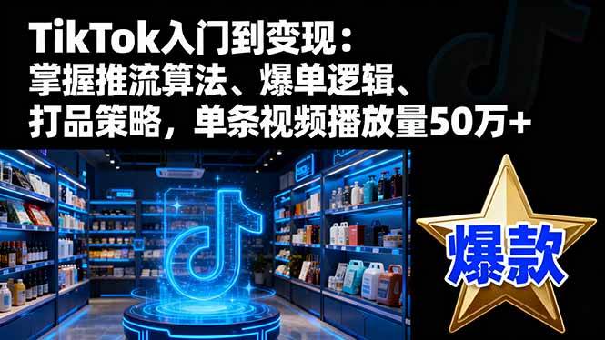 TikTok运营实战指南:解析平台推流机制与爆款逻辑,打造高播放优质视频内容