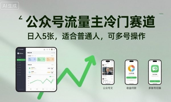 (1669期)公众号小众运营方向解析:适合个人操作,实现稳定收益的实践路径
