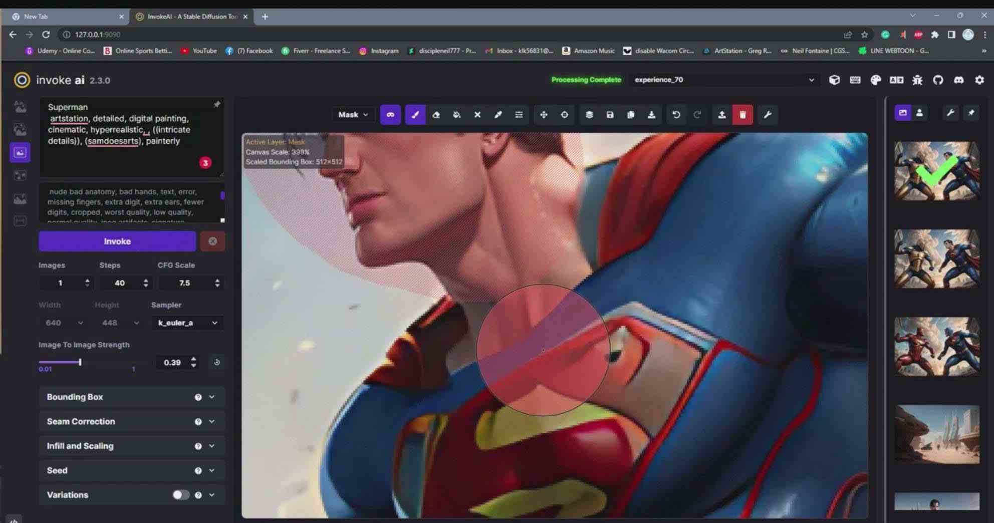 （9760期）Invoke AI 绘画教程-零基础创作可以销售的完美插图-49节-中英字幕（4）