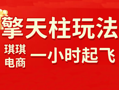 琪琪电商拼多多擎天柱玩法、2024年2月最新更新、实战运营全流程解析