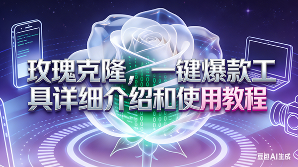 (17407期)玫瑰克隆工具,ai鲁大魔,自媒体必备神器,一键爆款神器,详细教程。 (17407期)玫瑰克隆工具,ai鲁大魔,自媒体必备神器,一键爆款神器,详细教程。