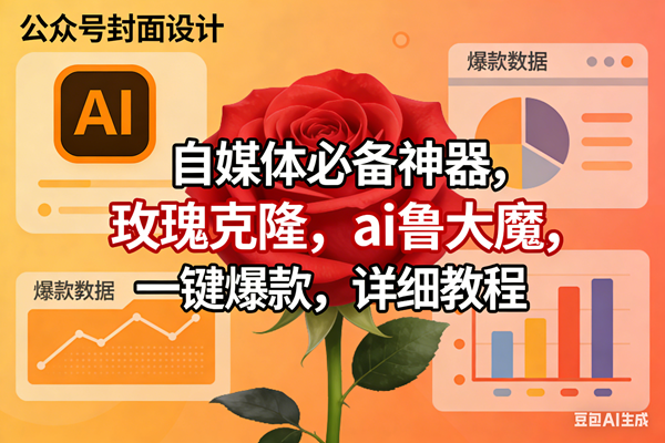 （17393期）玫瑰克隆工具，ai鲁大魔，自媒体必备神器，一键爆款神器，详细教程。