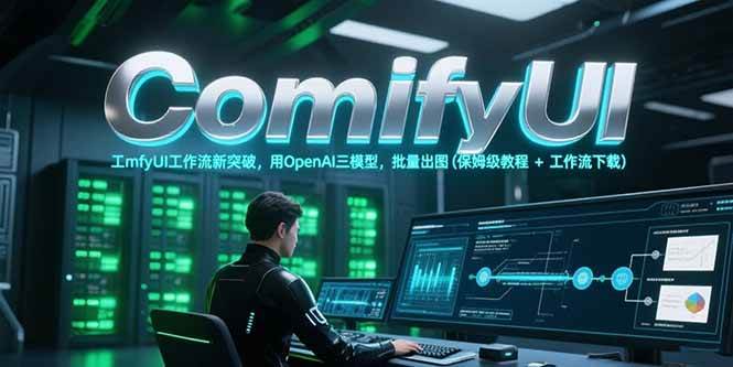 （15191期）ComfyUI工作流新突破，用OpenAI三模型，批量出图(保姆级教程+工作流下载)