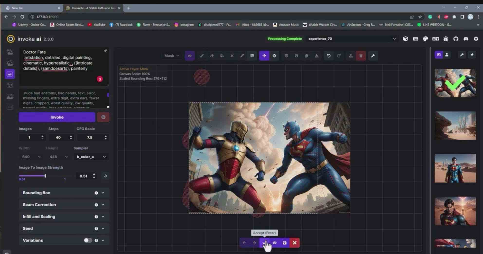 （9760期）Invoke AI 绘画教程-零基础创作可以销售的完美插图-49节-中英字幕（3）