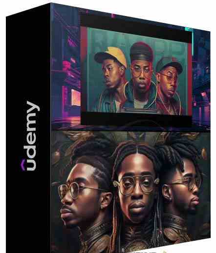 （9632期）完整的Midjourney AI大型课程：AI绘图从初学者到精通-36节课-中英字幕（2）