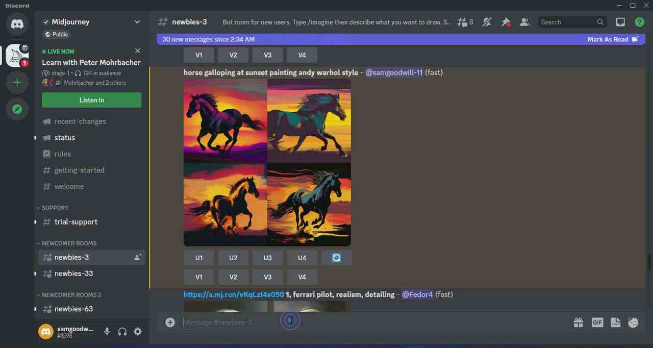 （9643期）Midjourney AI人工智能艺术图片从入门到高级创作教程-34节课-中英字幕（6）