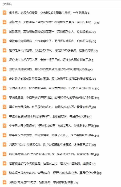 （9607期）真实有效391套商业模式，年入几十到几百万案例解析（电子书+视频+图文）（5）