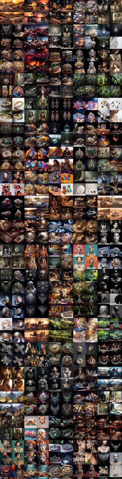 463个Midjourney珠宝摄影提示词:覆盖全品类珠宝,AI设计秒出专业效果(8) 463个Midjourney珠宝摄影提示词:覆盖全品类珠宝,AI设计秒出专业效果(8)