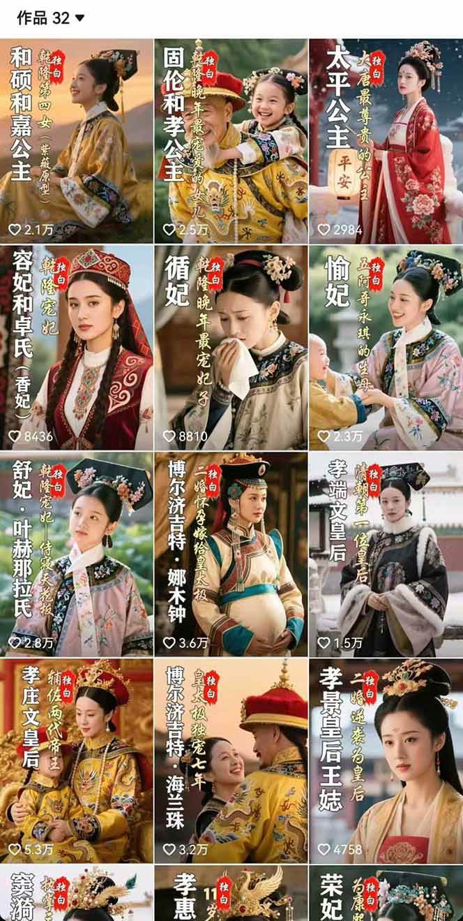 历史人物独白视频制作课，从剪辑配音到AI出图，声音克隆与背景音乐，涨粉22w+（4）