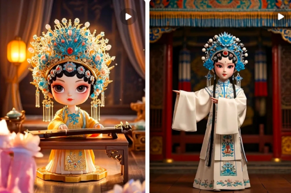 利用AI制做Q版古风娃娃视频，只需三步新手也能做出流量好到爆（附教程+提示…（2）