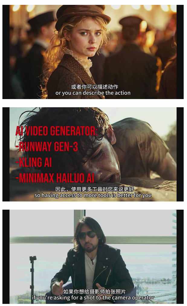 商业AI人工智能电影制作的艺术完整指南教程，从创意到成片，打造盈利级影视项目（3）