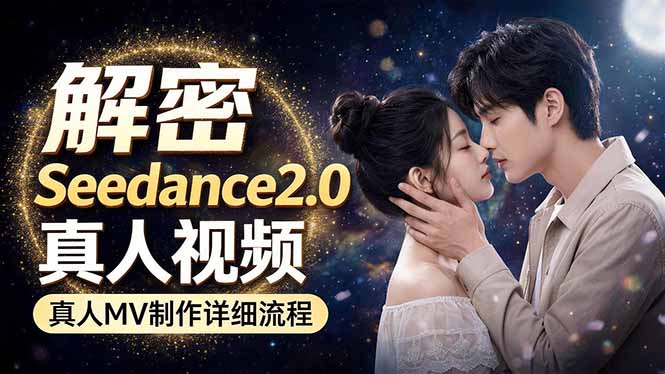 Seedance 2.0全流程，电影级真人MV，手把手实操拆解