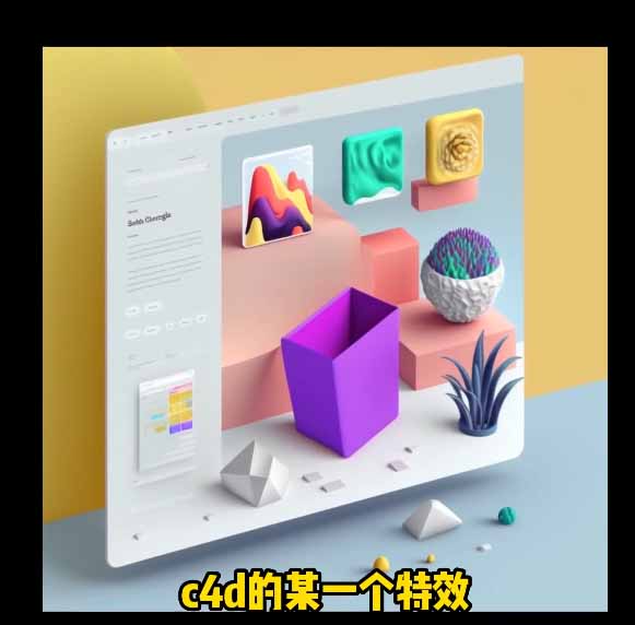 Midjourney全流程，PS与C4D，3D建模加KV海报（7）