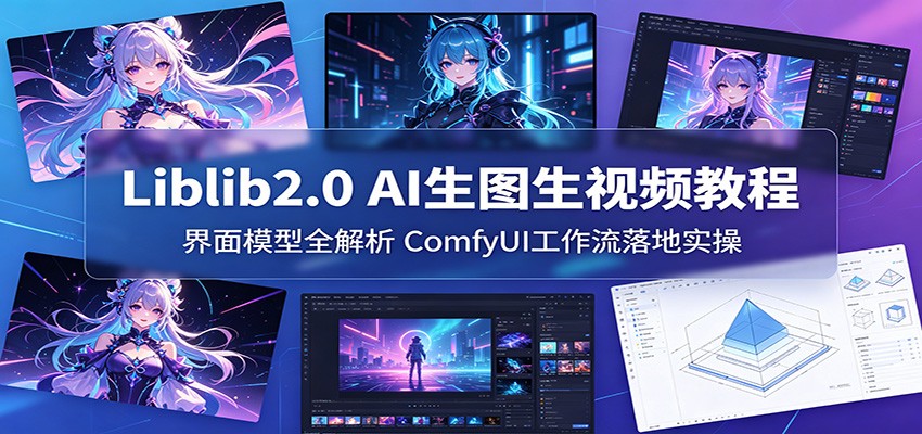 Liblib2.0详解，界面模型全掌握，ComfyUI实操落地