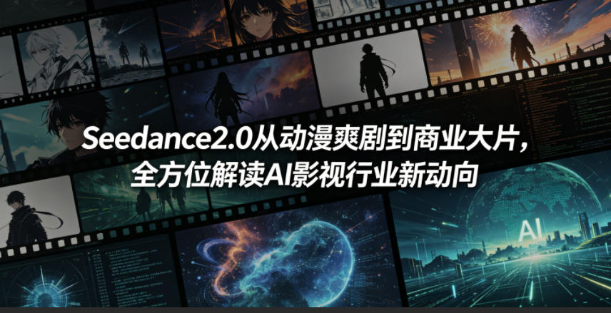 Seedance2.0解析，动漫爽剧升级，商业大片新动向