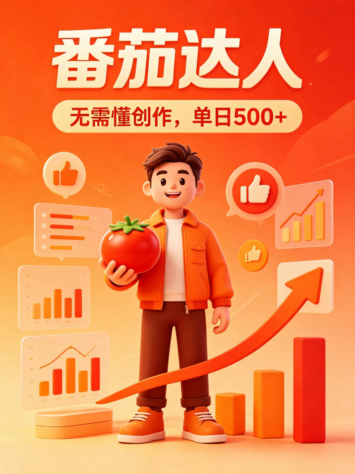 番茄小说达人全自动变现,普通人轻松日入500+
