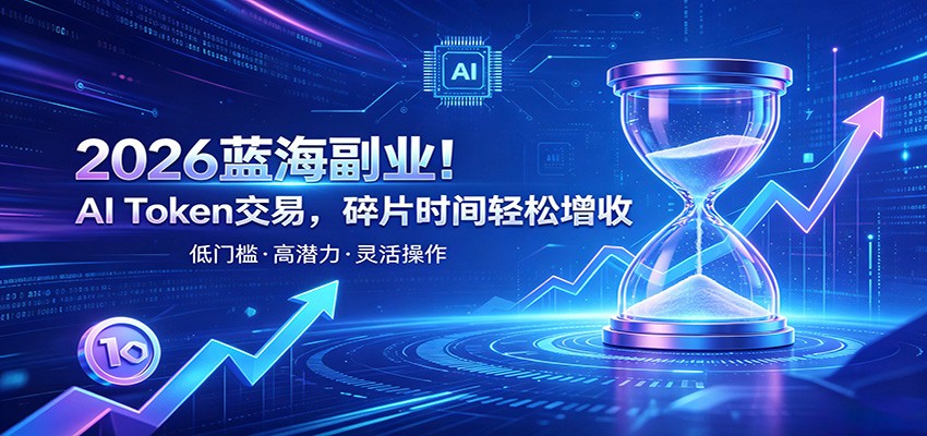 AI Token算力赛道!普通人可入局的数字副业,零门槛快速起步