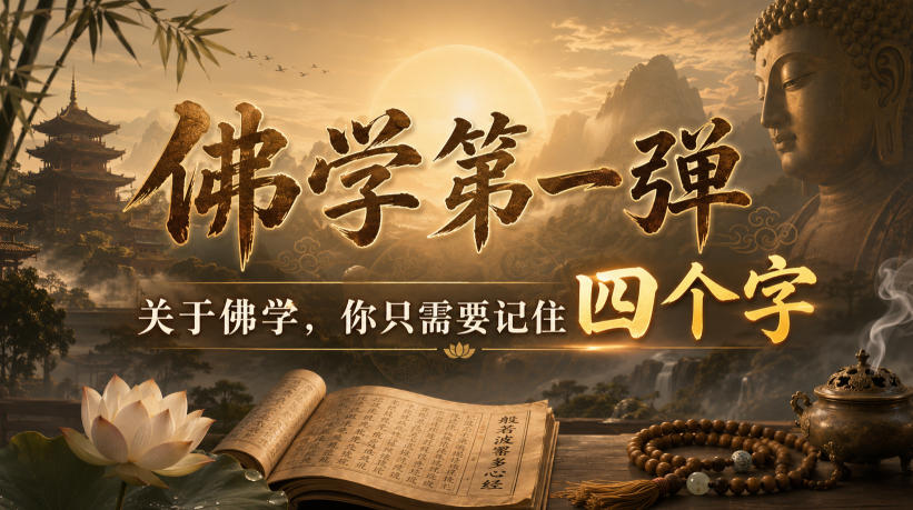 付费文章:佛学第一弹,关于佛学,你只需要记住四个字 付费文章:佛学第一弹,关于佛学,你只需要记住四个字