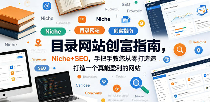 目录网站创富指南，Niche+SEO，手把手教您从零打造打造一个真能盈利的网站【原创双语字幕】